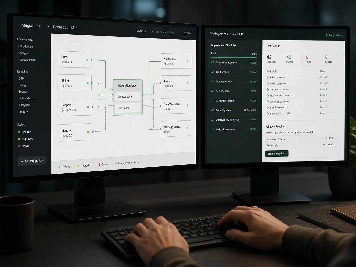 Évolution des connecteurs et workflows métier